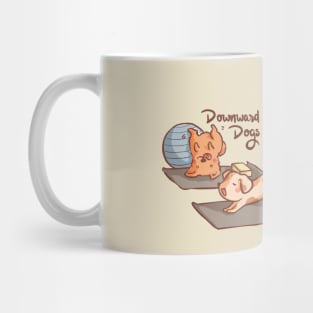 Downward Dogs Mug